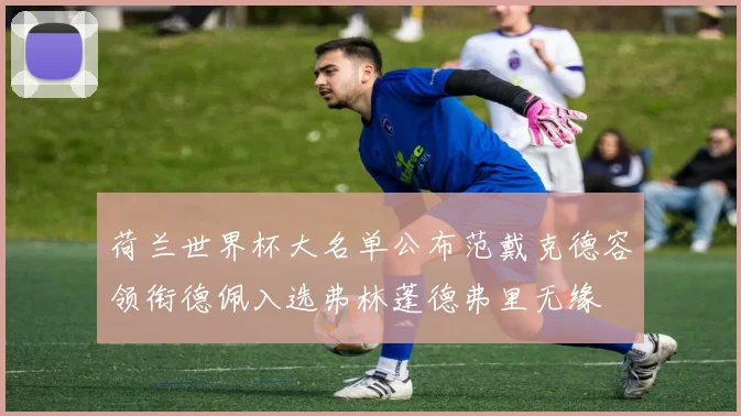 荷兰世界杯大名单公布范戴克德容领衔德佩入选弗林蓬德弗里无缘